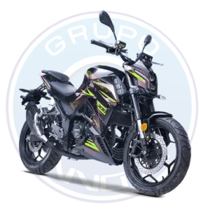 SHM Spider 300SP 2027 en color negro con diseño agresivo