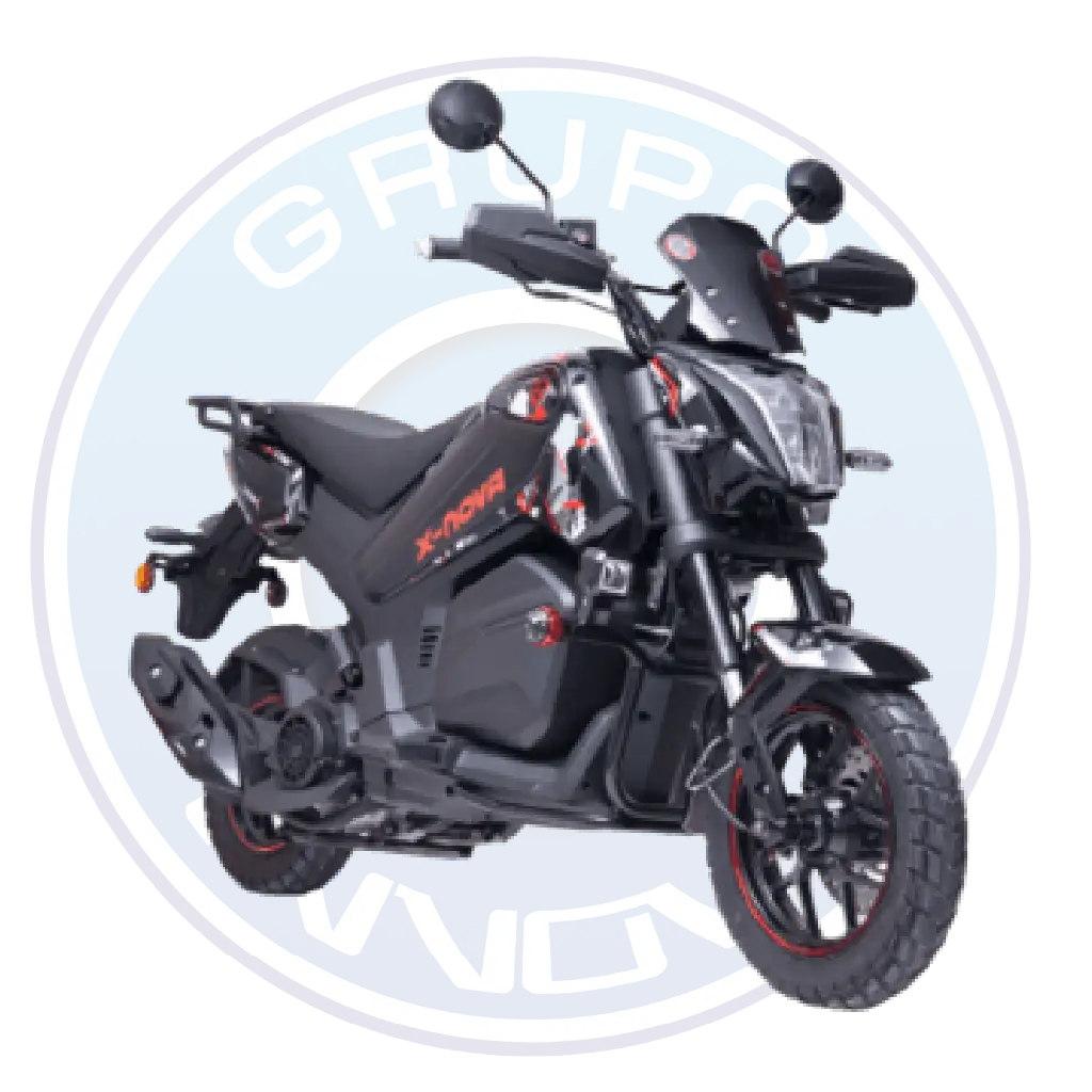 Scooter SHM X-NOVA 2026 automática 150cc color azul vista frontal