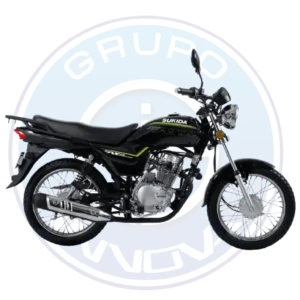 Vista lateral de la motocicleta Sukida Attax 150 2026 150cc diseño moderno