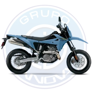 frenos de disco delantero y posterior en suzuki drz400sm