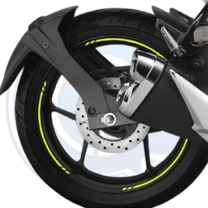 Vista trasera con diseño compacto y deportivo ideal para ciudad.