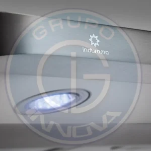 Campana extractora con doble luz LED