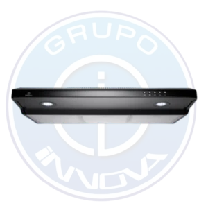 Campana Indurama diseño negro elegante