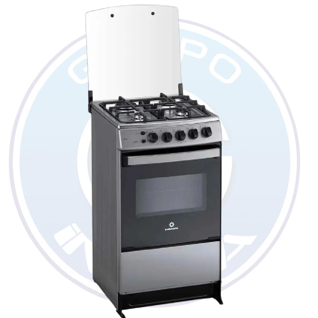 Cocina Indurama 4Q Cádiz 20 pulgadas color croma