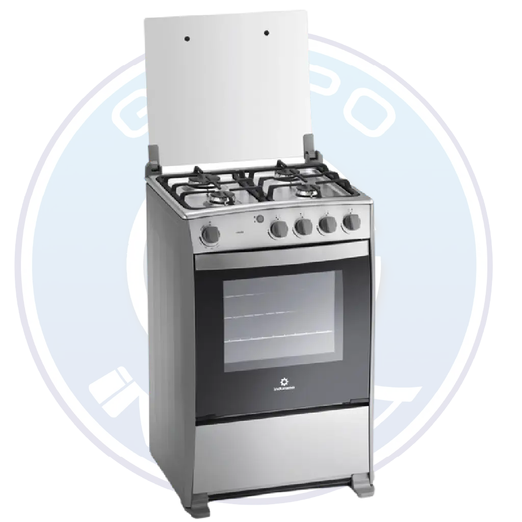 Cocina Indurama 4Q Coruña 24 pulgadas color croma