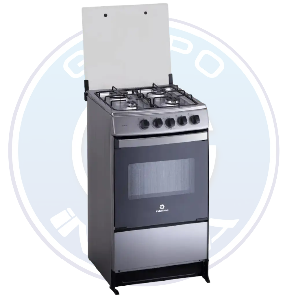 Cocina Indurama 4Q Dublín 20 pulgadas color gris