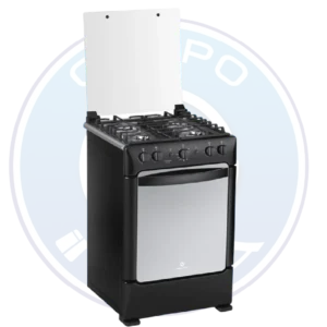 Cocina Indurama 4Q Ferrara 24 pulgadas color negro