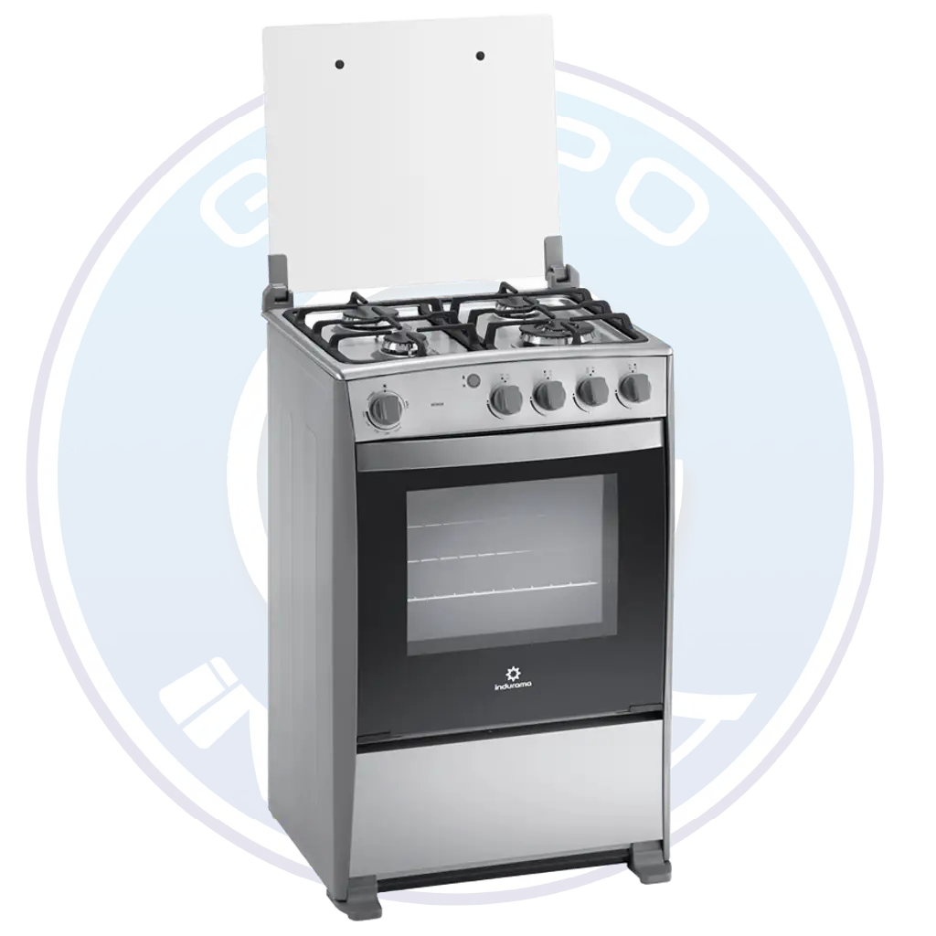 Cocina Indurama 4Q Mérida 24 pulgadas color croma