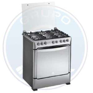 Cocina Indurama 6Q Galicia 30 pulgadas color croma