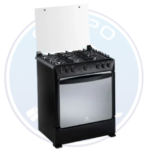 Cocina Indurama 6Q Sorrento 30 pulgadas color negro