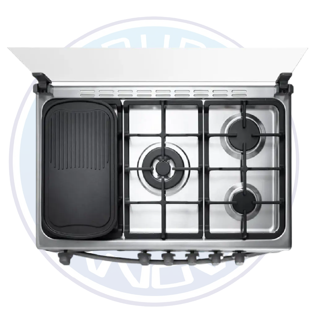 Cocina Indurama con plancha asadora