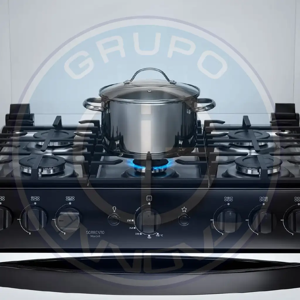 Cocina Indurama con 6 quemadores