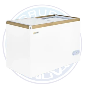 Congelador Continental 210 litros tapa vidrio