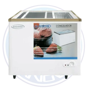 Congelador Continental 268 litros tapa vidrio