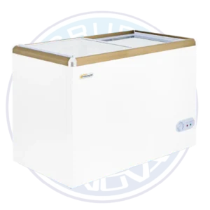 Congelador Continental 308 litros tapa vidrio