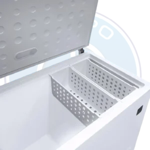 Congelador Electrolux con canastilla