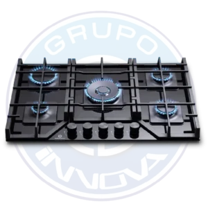 Encimera Indurama 5Q EGI-755 VDNE 30 pulgadas vidrio negro