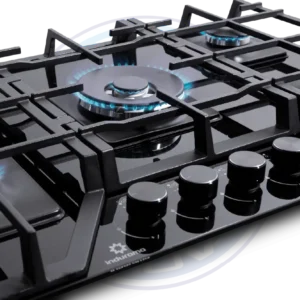 Encimera Indurama con encendido en perillas