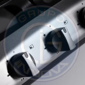 Encimera Indurama con encendido en perillas