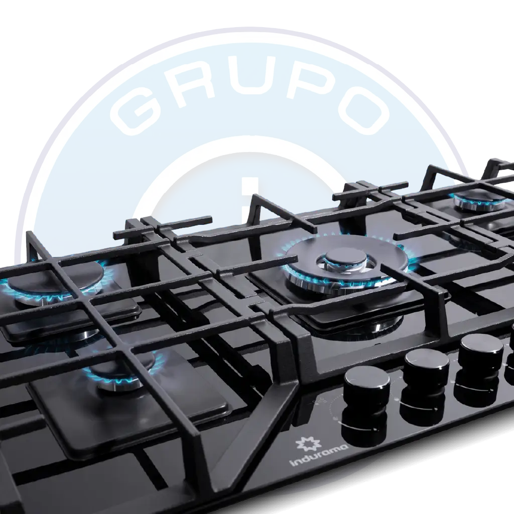 Parrillas resistentes encimera Indurama