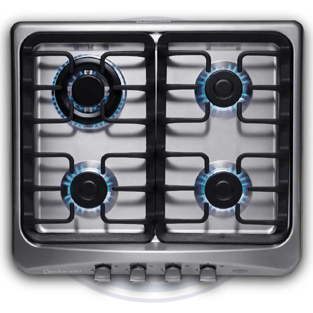 Parrillas resistentes encimera Indurama