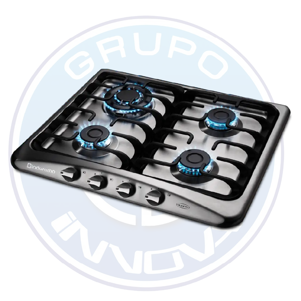 Encimera Indurama con 4 quemadores
