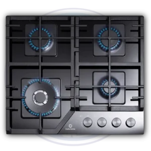 Encimera Indurama con 4 quemadores SABAF