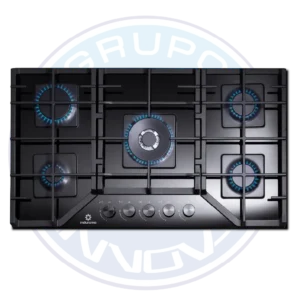 Encimera Indurama con 5 quemadores SABAF