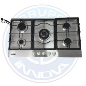 Encimera RCA 5 quemadores 90 cm acero inoxidable