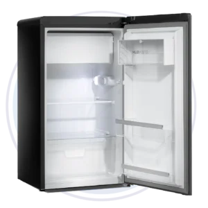 Interior de minibar Indurama RI-120 con parrillas