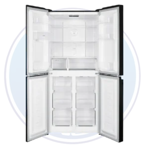 Interior de refrigeradora Hamilton Beach 421 litros