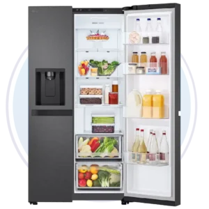 Interior refrigeradora LG