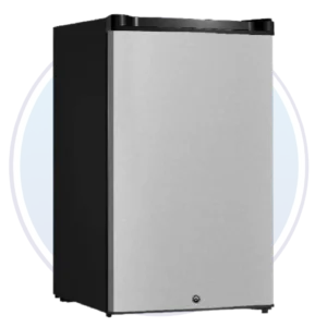 Refrigeradora minibar Innova Irazzu 124MI 94 litros color silver