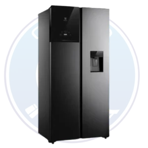 Refrigeradora Electrolux ERS44F3Q5BB 430 litros Side by Side color negro
