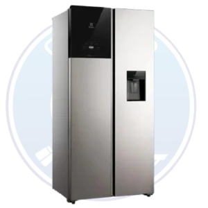 Refrigeradora Electrolux ERS44F3Q5BI 430 litros Side by Side color silver