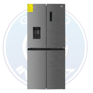 Refrigeradora Hamilton Beach QD R-421L 421 litros multidoor color silver