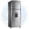 Refrigeradora Indurama RI-395 291 litros No Frost vista frontal con dispensador