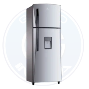 Refrigeradora Indurama RI-425 309 litros No Frost vista frontal con dispensador