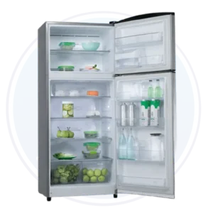 Refrigeradora Indurama RI-485 con panel digital y control de funciones