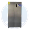 Refrigeradora Innova Everest FF2-69N 563 litros Side by Side color silver