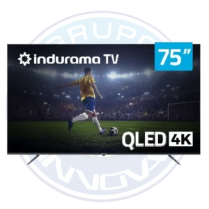 Smart TV Indurama 75 pulgadas QLED 4K UHD Google TV