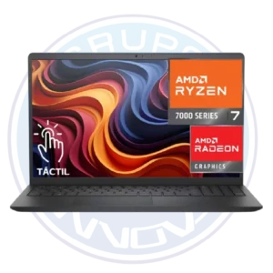 Laptop Dell DC15255 Ryzen 7 con pantalla táctil Full HD