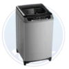 Lavadora Electrolux EWIX12F6CSG automática carga superior 12KG color silver