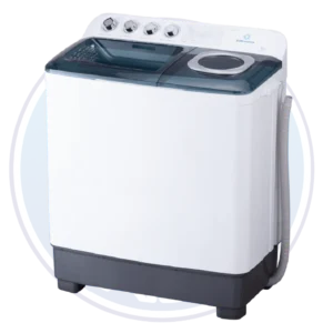 lavadora Indurama semiautomática blanca