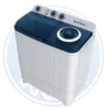 Lavadora Innova IN-LAV20TTBSM doble tina 20KG color blanco