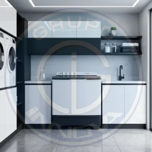 Lavadora semiautomática Innova doble tina color blanco