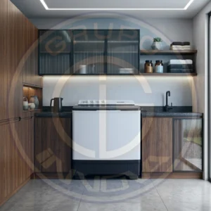 Lavadora semiautomática Innova doble tina color blanco