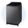 Lavadora Samsung WA19CG6442BDAP automática carga superior 19KG color gris