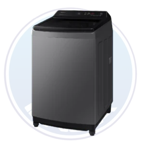 Lavadora Samsung WA19CG6442BDAP automática carga superior 19KG color gris