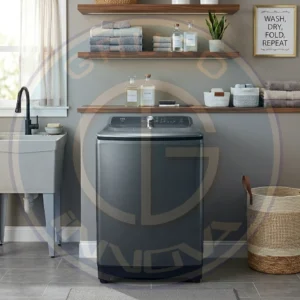 Lavadora TCL automática carga superior de 19KG gris